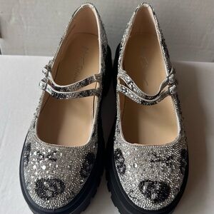 Betsey Johnson Rico Skull Mary-Janes